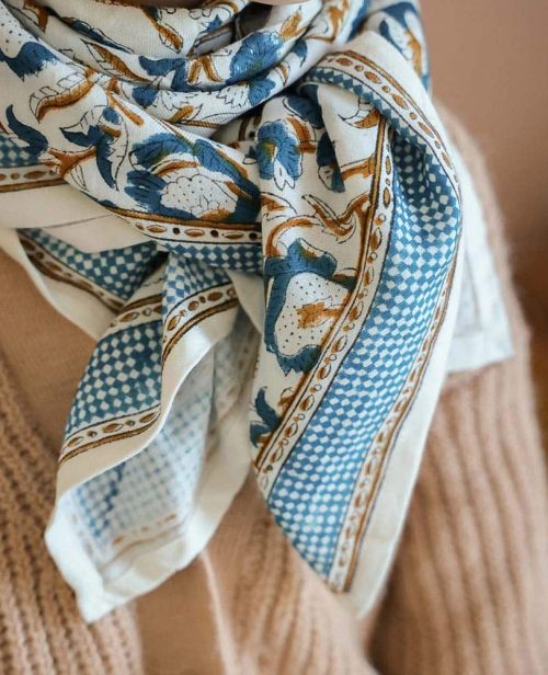 foulard-blockprint-100-coton-bellemme