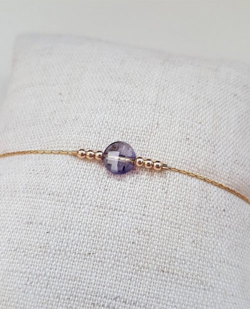 bracelet-iolite-violette-plaque-or-chezpaulette