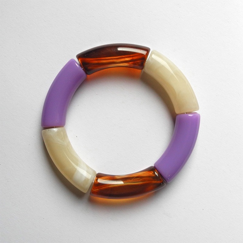 bracelet-avec-elastique-violet